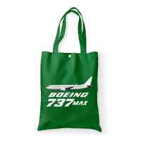 Thumbnail for The Boeing 737Max Designed Tote Bags