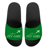 Thumbnail for Just Fly It & Fly Girl Designed Sport Slippers