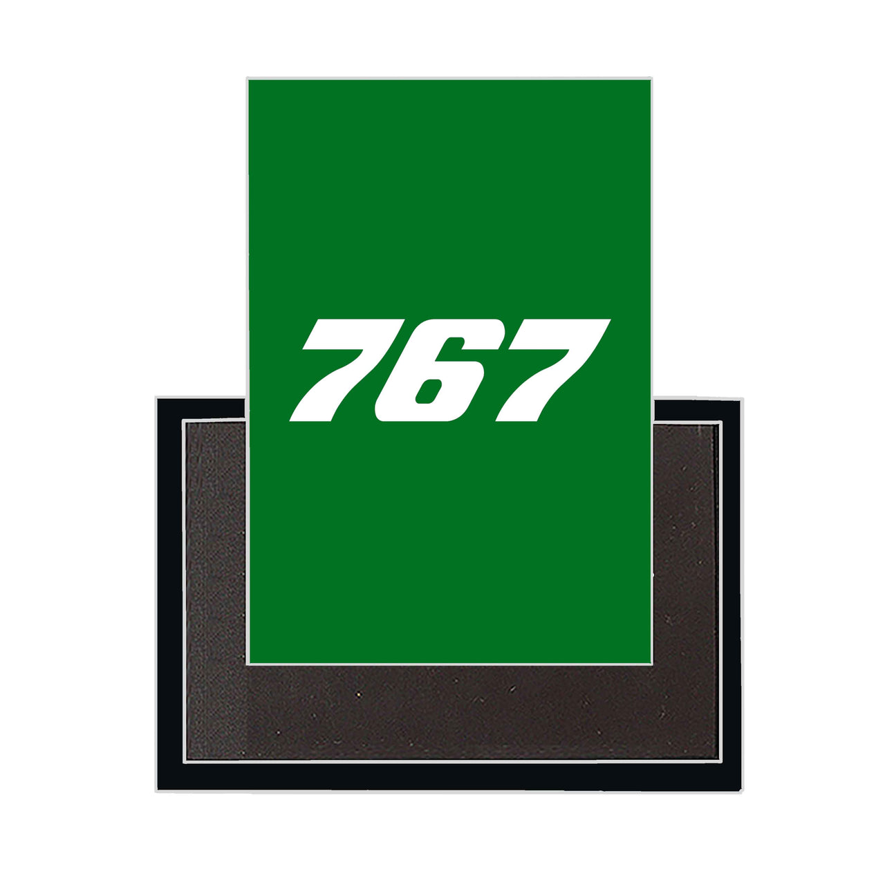 767 Flat Text Designed Magnets