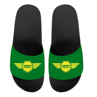 Thumbnail for Born To Fly & Badge Designed Sport Slippers