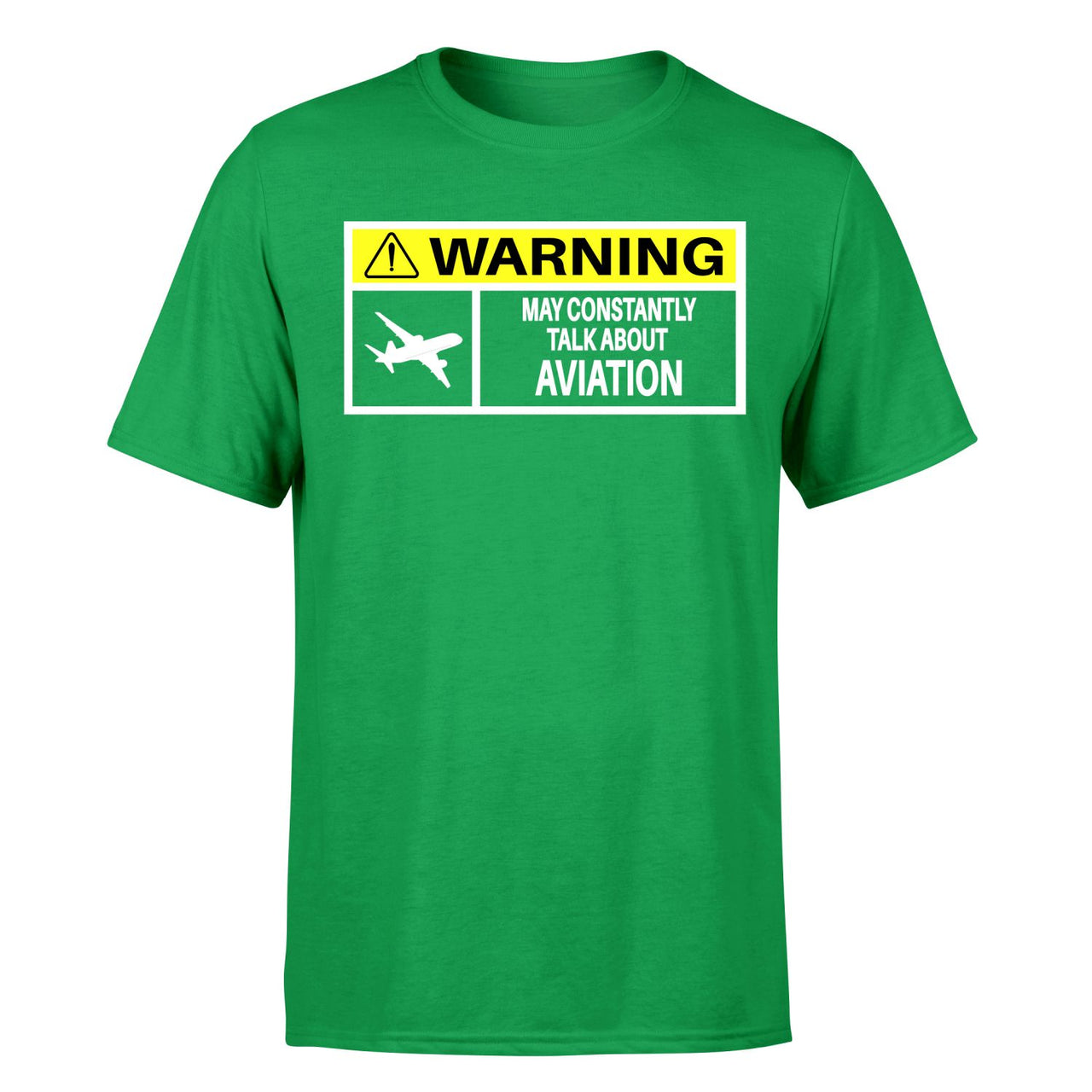 Warning May Constantly Talk About Aviation Designed T-Shirts