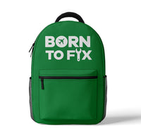 Thumbnail for Born To Fix Airplanes Designed 3D Backpacks