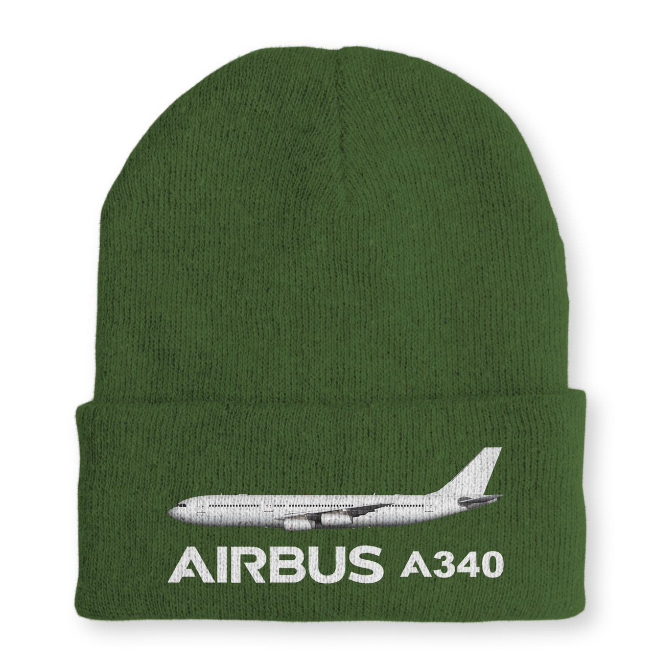 The Airbus A340 Embroidered Beanies