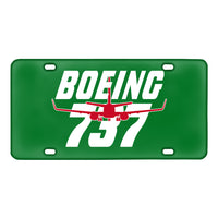Thumbnail for Amazing Boeing 737 Designed Metal (License) Plates