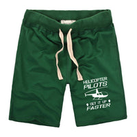 Thumbnail for Helicopter Pilots Get It Up Faster Designed Cotton Shorts