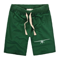 Thumbnail for Cessna 172 Silhouette Designed Cotton Shorts