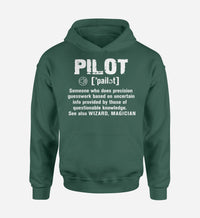 Thumbnail for Pilot [Noun] Designed Hoodies