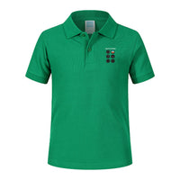 Thumbnail for Pilot's 6 Pack Designed Children Polo T-Shirts