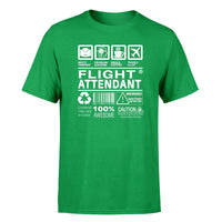 Thumbnail for Flight Attendant Label Designed T-Shirts