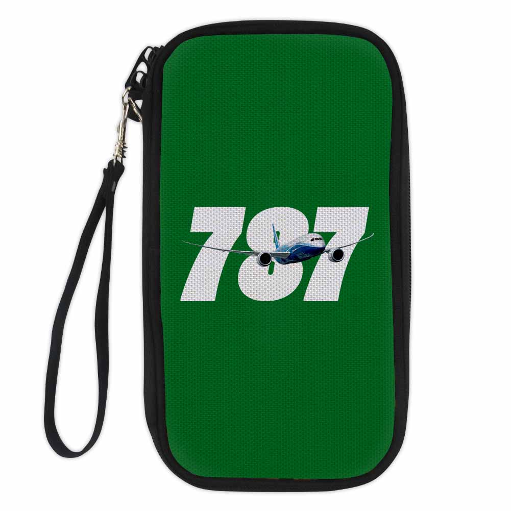 Super Boeing 787 Designed Travel Cases & Wallets