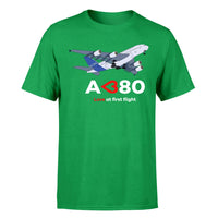Thumbnail for Airbus A380 Love at first flight Designed T-Shirts