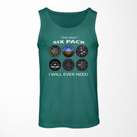 Thumbnail for The Only Six Pack I Will Ever Need Designed Tank Tops