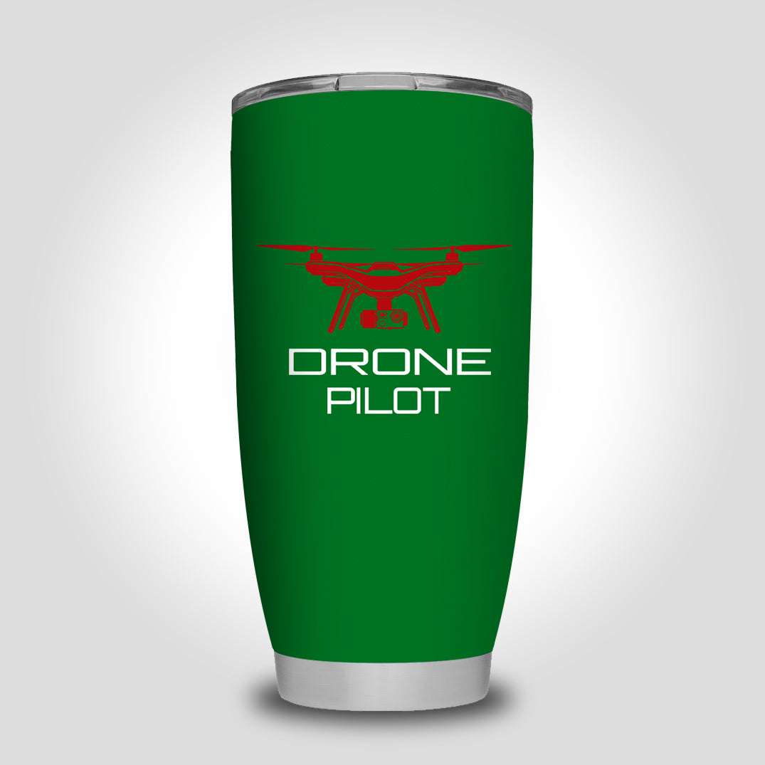 Drone Pilot Designed Tumbler Travel Mugs