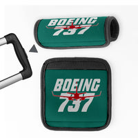 Thumbnail for Amazing Boeing 737 Designed Neoprene Luggage Handle Covers