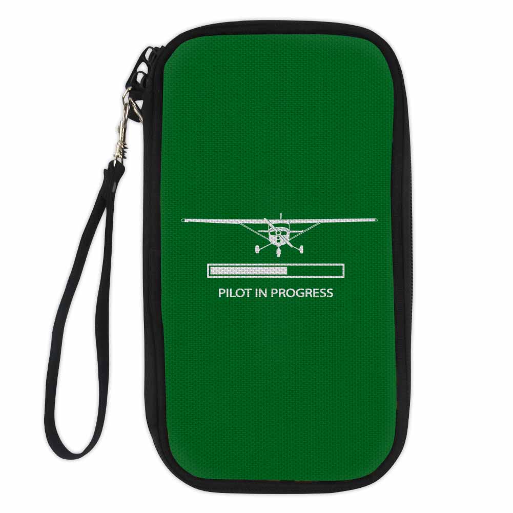 Pilot In Progress (Cessna) Designed Travel Cases & Wallets