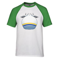Thumbnail for Antonov 225 ROUND Designed Raglan T-Shirts
