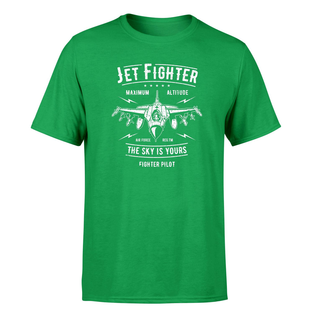 Jet Fighter - The Sky is Yours Designed T-Shirts