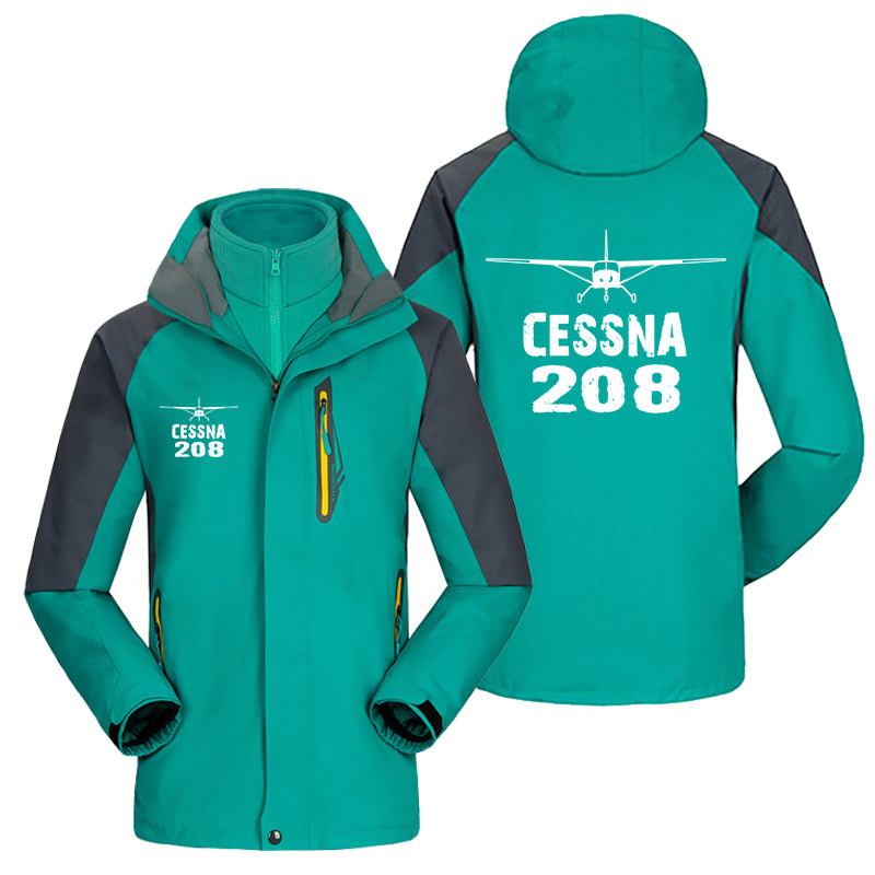 Cessna 208 & Plane Designed Thick Skiing Jackets