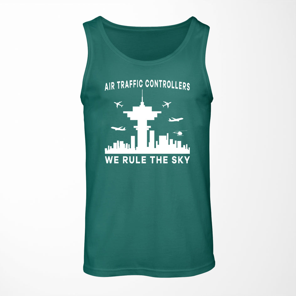 Air Traffic Controllers - We Rule The Sky Designed Tank Tops