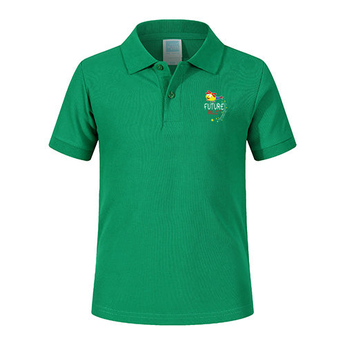 Future Pilot (Helicopter) Designed Children Polo T-Shirts