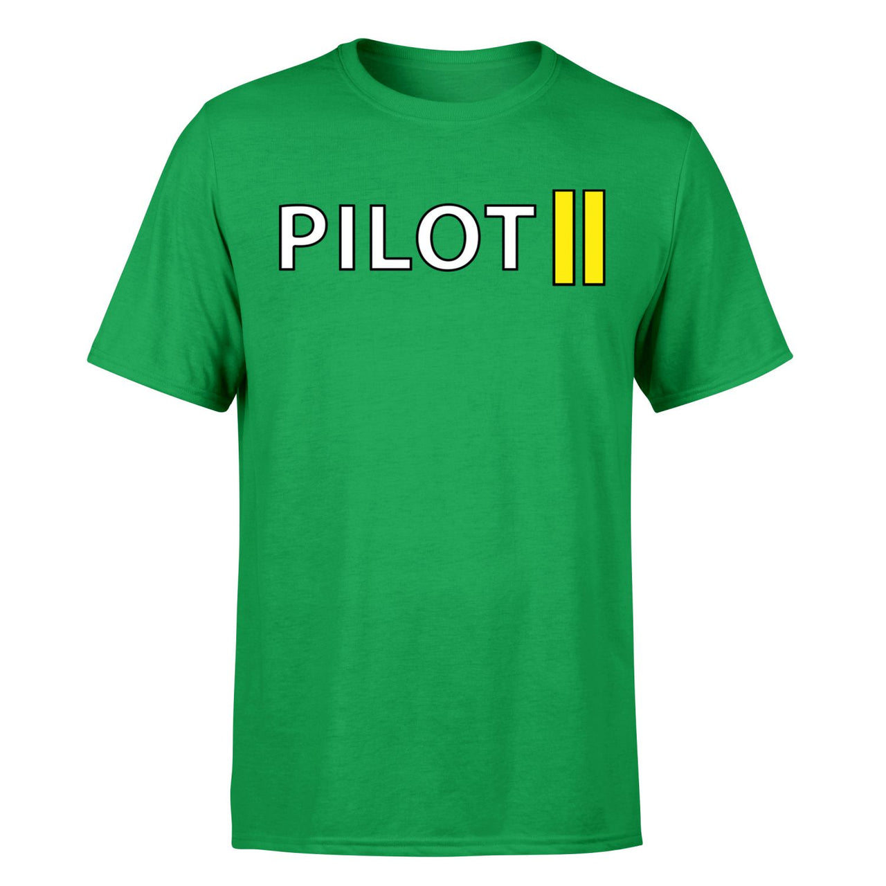 Pilot & Stripes (2 Lines) Designed T-Shirts