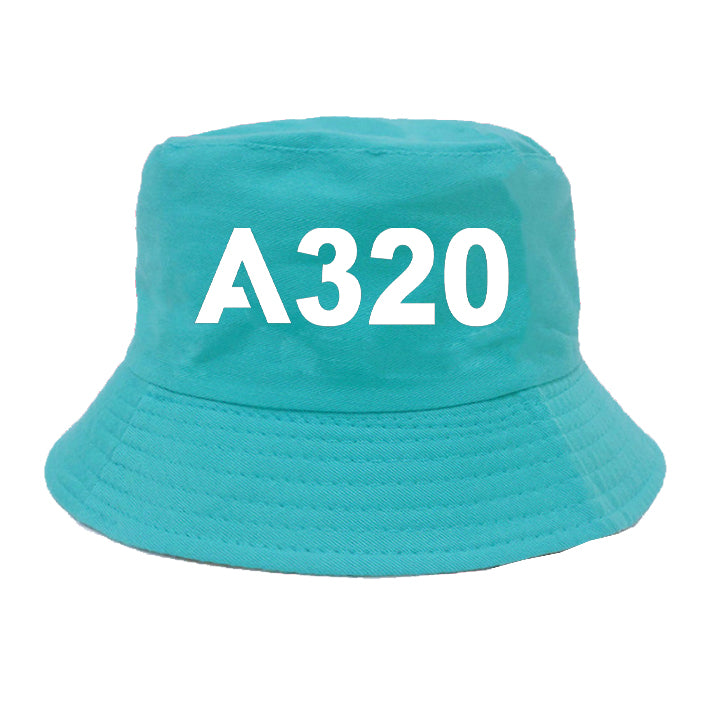A320 Flat Text Designed Summer & Stylish Hats