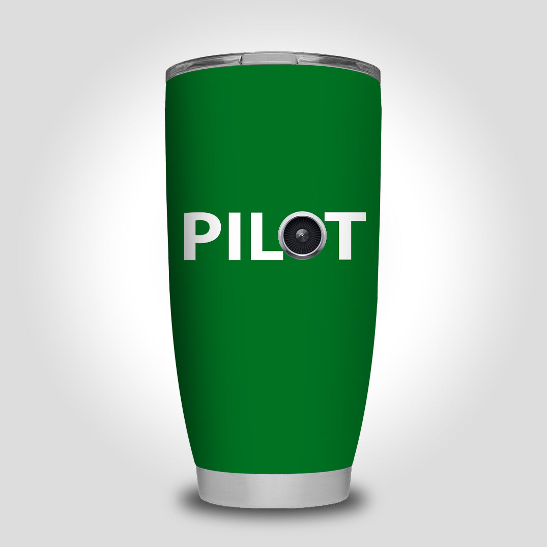 Pilot & Jet Engine Designed Tumbler Travel Mugs