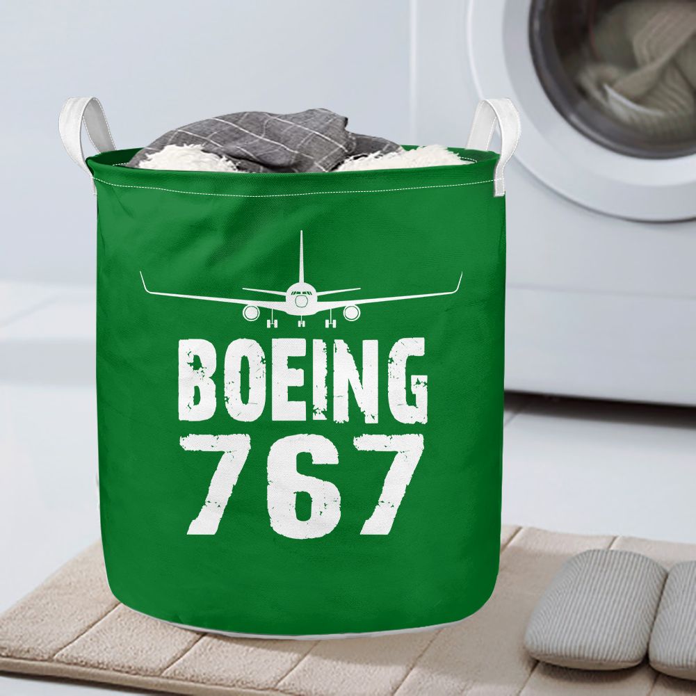 Boeing 767 & Plane Designed Laundry Baskets
