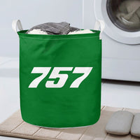 Thumbnail for 757 Flat Text Designed Laundry Baskets