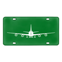 Thumbnail for Boeing 747 Silhouette Designed Metal (License) Plates
