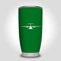 Thumbnail for ATR-72 Silhouette Designed Tumbler Travel Mugs