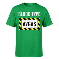 Thumbnail for Blood Type AVGAS Designed T-Shirts