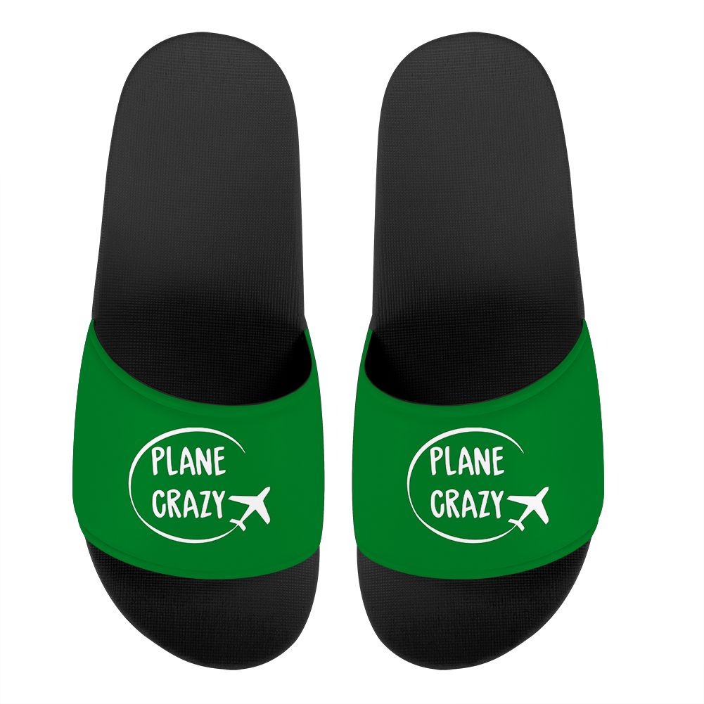 Plane Crazy Designed Sport Slippers