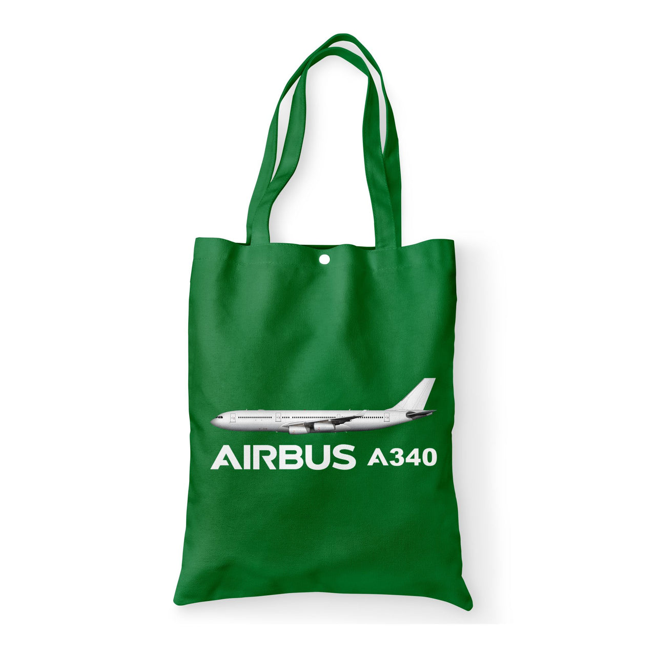 The Airbus A340 Designed Tote Bags