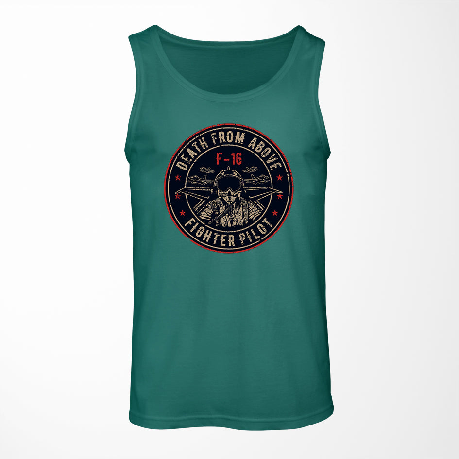 Fighter Jet 16 - Death From Above Designed Tank Tops