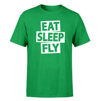 Thumbnail for Eat Sleep Fly Designed T-Shirts