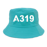 Thumbnail for A319 Flat Text Designed Summer & Stylish Hats