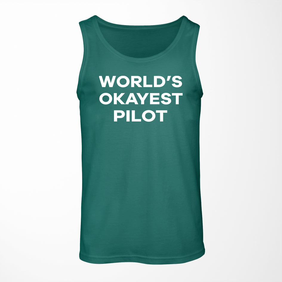 World's Okayest Pilot Designed Tank Tops