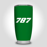 Thumbnail for 787 Flat Text Designed Tumbler Travel Mugs