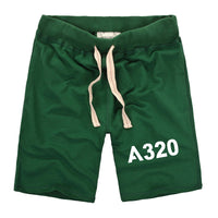 Thumbnail for A320 Flat Text Designed Cotton Shorts