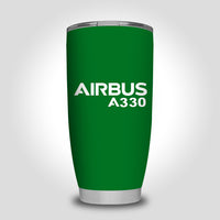 Thumbnail for Airbus A330 & Text Designed Tumbler Travel Mugs