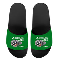 Thumbnail for Airbus A320 & CFM56 Engine Designed Sport Slippers