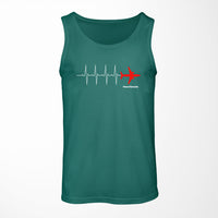 Thumbnail for Aviation Heartbeats Designed Tank Tops