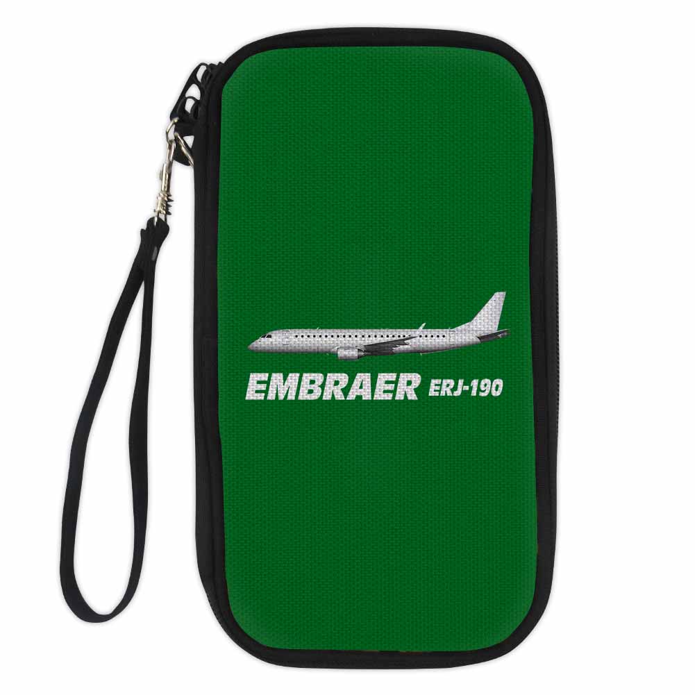 The Embraer ERJ-190 Designed Travel Cases & Wallets