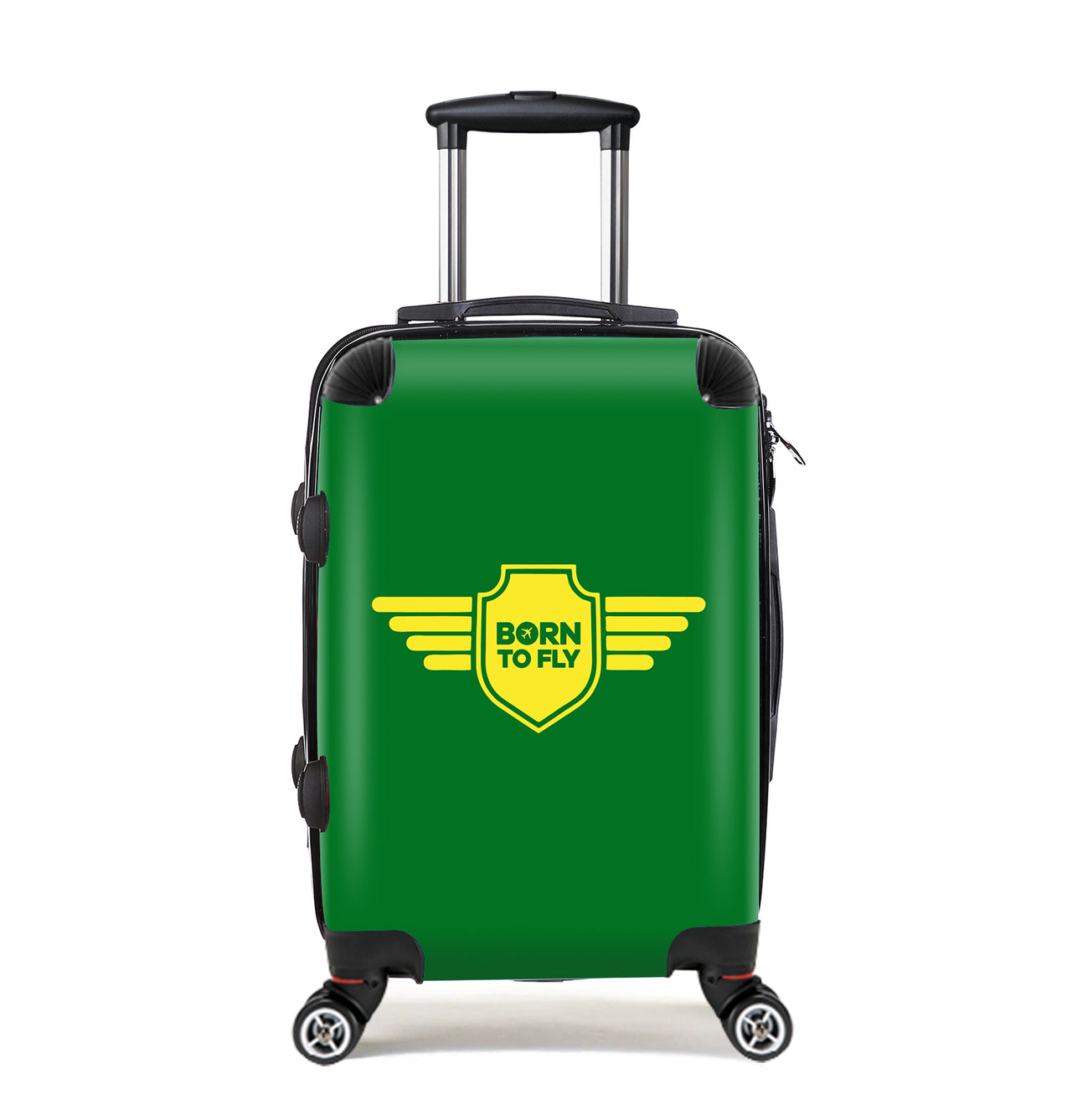 Born To Fly & Badge Designed Cabin Size Luggages