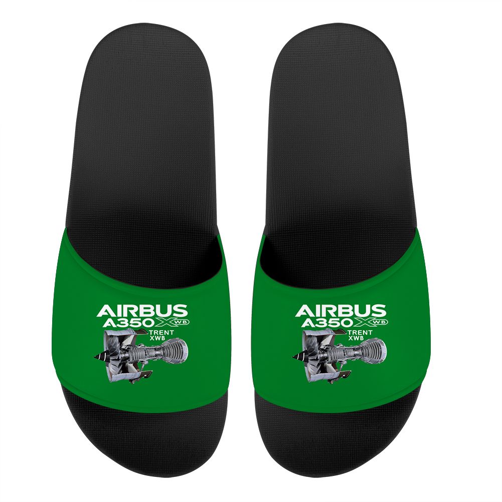 Airbus A350 & Trent Wxb Engine Designed Sport Slippers