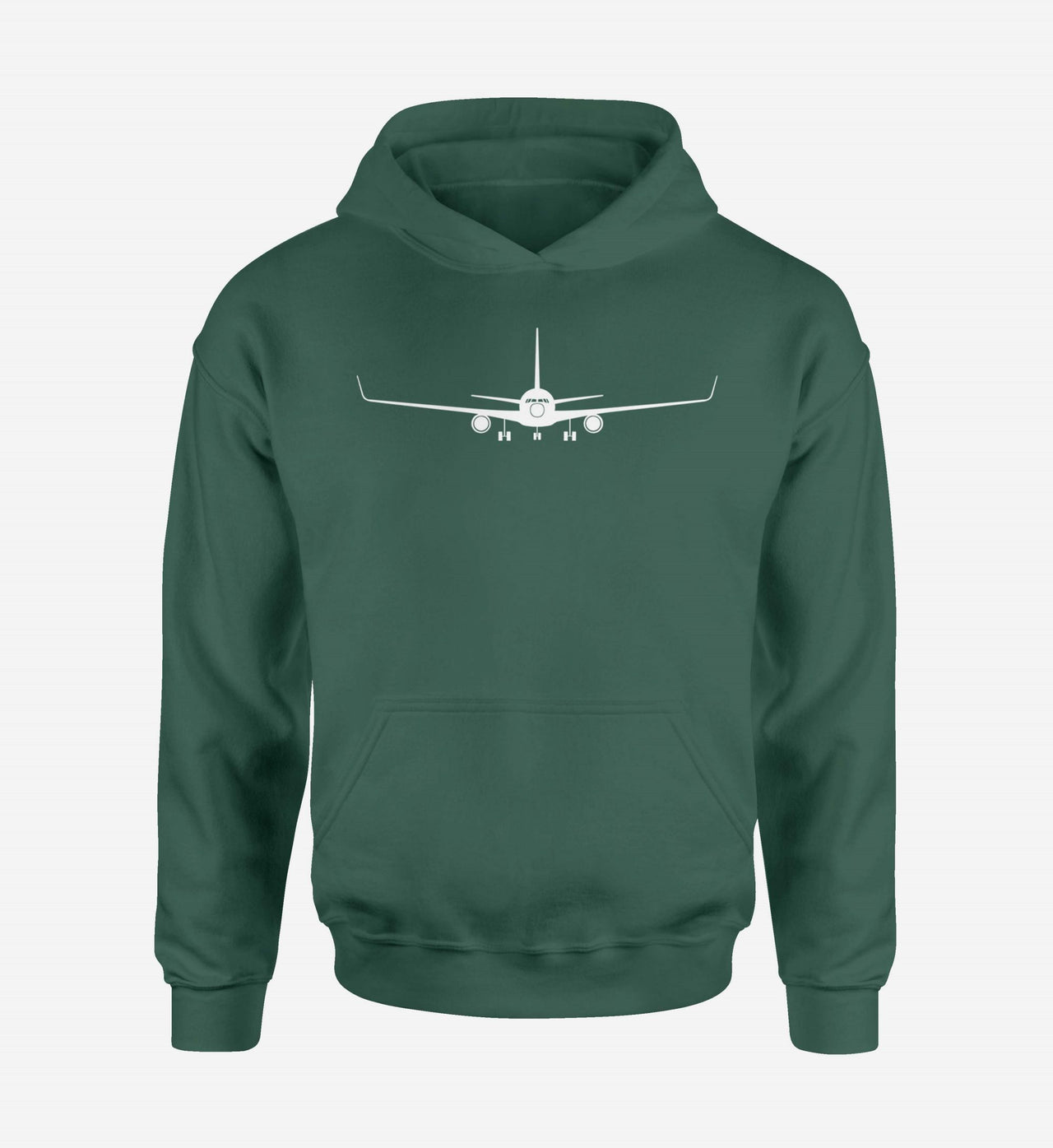 Boeing 767 Silhouette Designed Hoodies