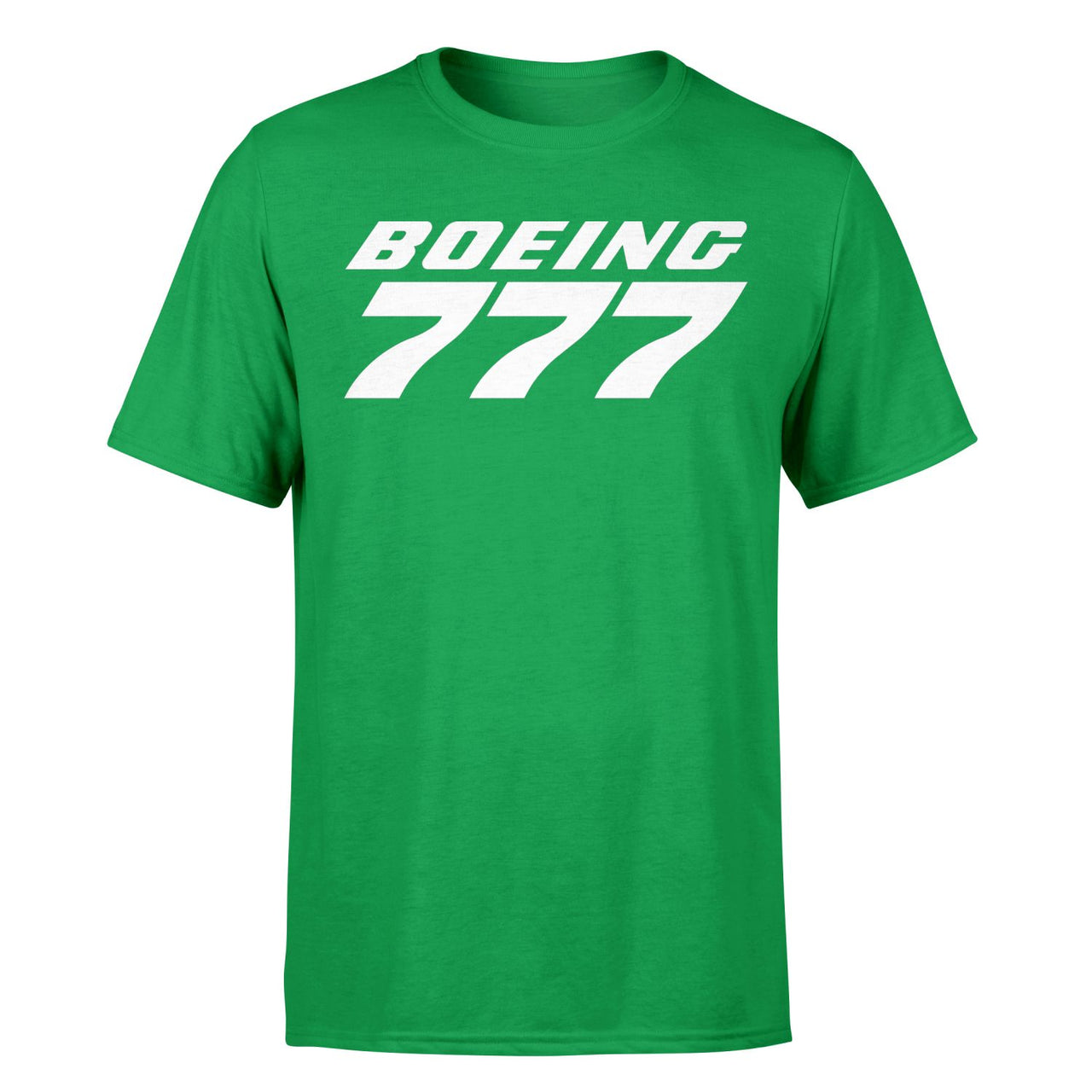 Boeing 777 & Text Designed T-Shirts