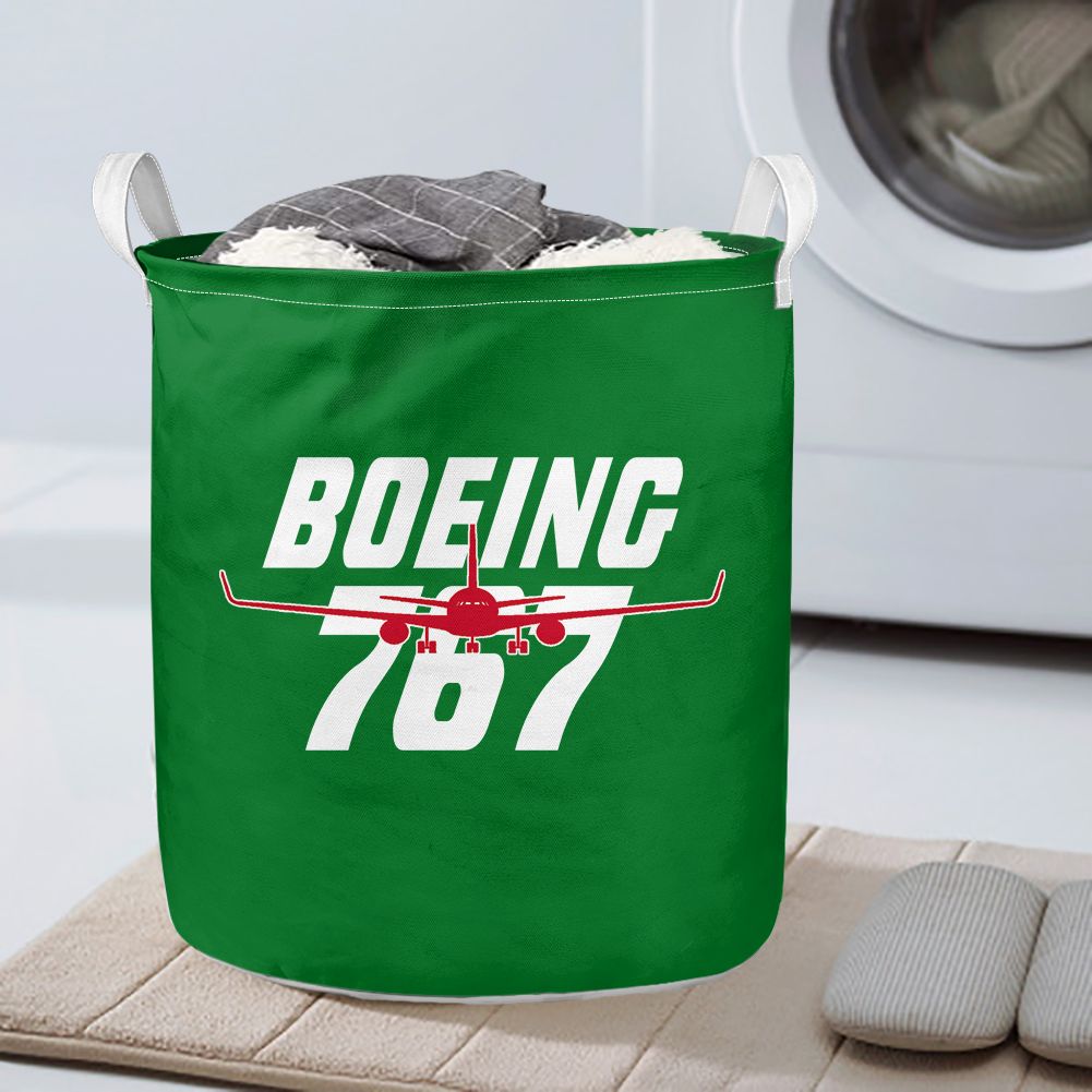 Amazing Boeing 767 Designed Laundry Baskets