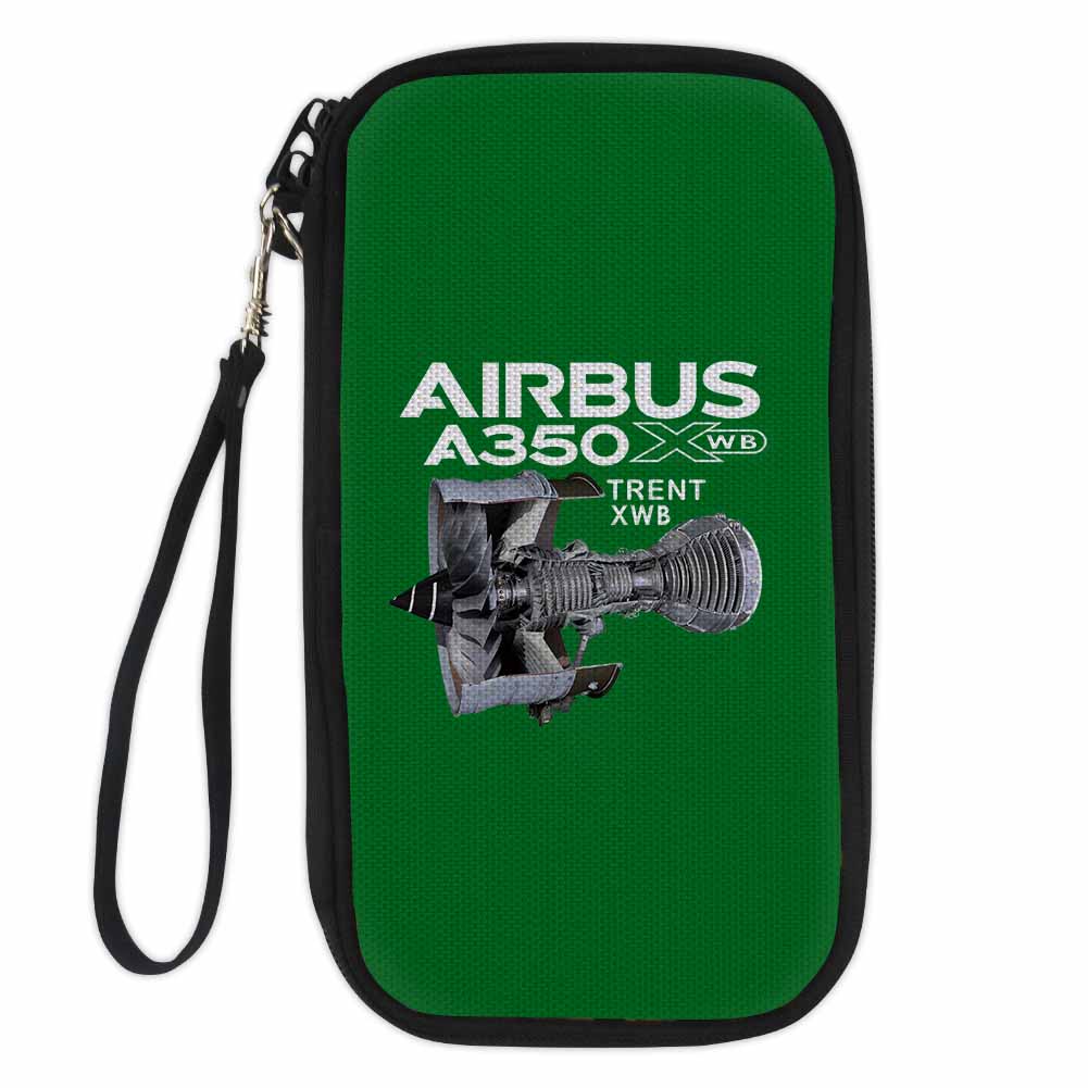 Airbus A350 & Trent Wxb Engine Designed Travel Cases & Wallets